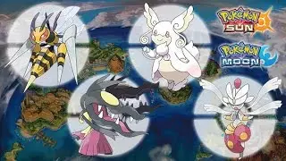 Pokemon Sun and Moon- Mawilote, Medichamite, Audinite, and Beedrillite event