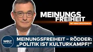 WELT-Talk MEINUNGSFREIHEIT &ndash; Andreas R&ouml;dder: &bdquo;Das verschafft mir Schnappatmung!&ldquo;