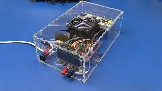 DC / CC Load: Part 5 - Making the Enclosure - Ec-Projects