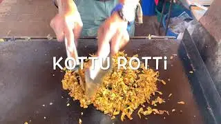 Famous Sri Lankan street video in Colombo | Kottu roti at Nanas Colombo