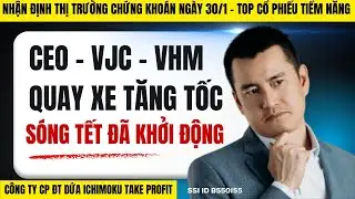 Chứng kho&aacute;n h&ocirc;m nay: CEO &ndash; VJC &ndash; VHM quay xe tăng tốc, s&oacute;ng Tết đ&atilde; khởi động?