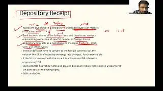 Depository Receipt (CFA L1 Equity Revision)