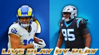PANTHERS vs RAMS LIVE | Can Carolina Pull the SHOCKER?! | NFL Wild Card Play-By-Play🔥