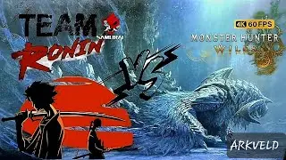 [MH WILDS OBT] Team RONIN vs. ARKVELD(Flagship Monster) SHOWDOWN