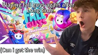 Playing fall guys after a long time (can i get the win and this game has changed 