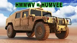 Its name is HMMWV, but it's often called HUMVEE because it's complicated.