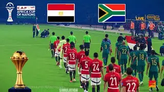مصر ضد جنوب أفريقيا | كأس الأمم الأفريقية 25/26 | محاكاة وتوقعات المباراة الكاملة في بيس