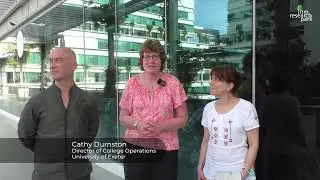 Delegates of the University of Exeter visit IITMRP