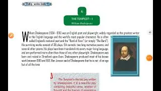 THE TEMPEST - 1 | CHAPTER- 6 | ENGLISH | TULIPSERIES | CLASS -9 | JKBOSE | @CURIOUSMINDSCM