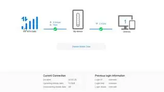 Вход в веб-интерфейс Huawei и настройка APN