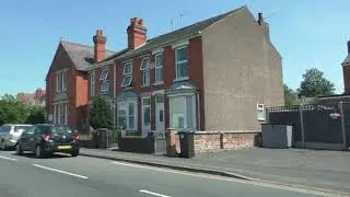 Driving On Tudor Way, Oldbury Road, Comer Gardens, Fern Road & Martley Road, Worcester, England