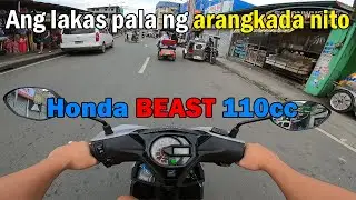 Honda BEAST 110cc | Grabe ang lakas pala ng arangkada ng Honda Beat di ko inexpect