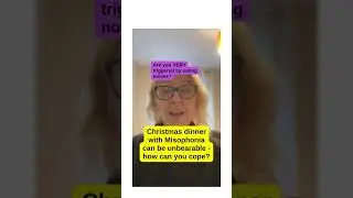 Want to enjoy Christmas dinner with loved ones, even if you have Misophonia?