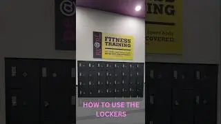 Planet Fitness Locker Tutorial 💜 Quick & Easy! #beginnergymtips #confidenceinthegym #lockers