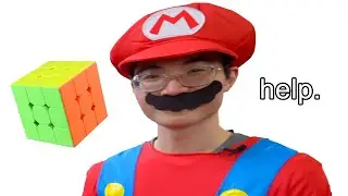 Trolling a Rubik&rsquo;s cube Competiton as Mario