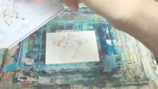 [ Watercolor Illustration ] - Tommy the Cute Cat ACEO