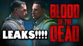 BLOOD OF THE DEAD AND CLASSIFIED LEAKED GAMEPLAY!!!!!~BO4 ZOMBIES GAMEPLAY