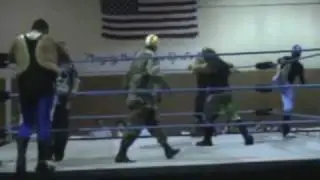 Part 1 Pinto Wrestling 6 man tag Randy Terrez Vaquero Border Patrol Titanic