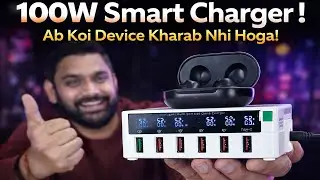 Best 100W Multi-Port Charger with Wireless Charging | PD & QC 3.0 Explained | LCD Display + Wireless