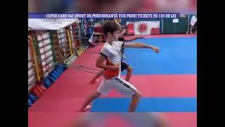 Copiii care fac sport de performanta vor primi tichete de 150 de lei - 28 octombrie 2022