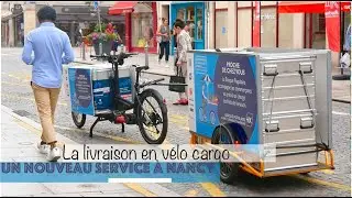 Un service de livraison en vélo cargo gratuit pour les clients des commerces de Nancy