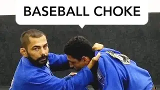 🔥 Como fazer o Estrangulamento Baseball  Beisebol ☠️