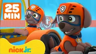 Paw Patrol - La Squadra dei Cuccioli | Le missioni pi&ugrave; audaci di Zuma! | 25 minuti | Nick Jr. Italia