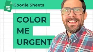 How To Color Code Rows Based on Drop-down Value