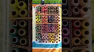 DIY : Thread storage box 📦 #trending #latest #trendingshorts #music #thraed #diy #diycrafts