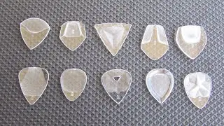 Bass Musician Magazine Reviews - CrystalBright Rombo Picks