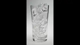Stirring Shaking Ice in a Glass Sound Effect