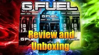 G Fuel Unboxing and Review (+ Promo Codes!)