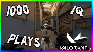 100IQ Plays - FUNNY STREAM HIGHLIGHTS #8 (Valorant)
