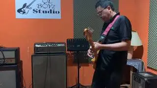 Yeke Diamond bass 70 amp & 1977 Aria Pro II Stagecaster...