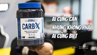 #luizfitness - Review Applied Nutrition Carb-X | Nguồn năng lượng si&ecirc;u nhanh m&agrave; ai cũng cần