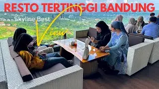 RESTO DENGAN SPEKTAKULER VIEW | Skyline Resto Makanan Juara Pemandangan Terbaik Di Bandung