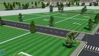 3D Animated Walkthrough of Plotted Land - Vighnaharta Park