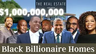 Black Billionaires Homes | Billionaire Mansions Tour | 