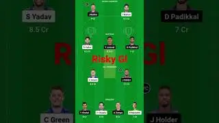 RR vs MI Dream11 Gl Team #ipl2023 #cricket #fantasycricket #fantasyteam