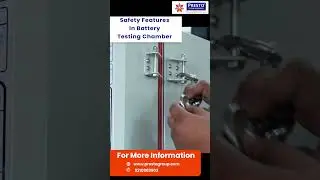 Top Safety Features in Battery Testing Chambers #prestostantest #battery #batterylife