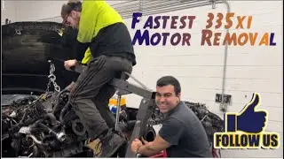 Pulling A 335xi Motor In An Hour