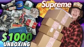 I Spent $1000 on Supreme & They Cancelled My Order! (Week 1 Unboxing)