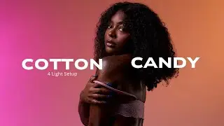 Using Gels To Create Portraits | 4 Light Setup