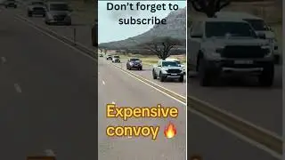 THE EXOTIC CONVOY  🔥‼️‼️  #epiccars