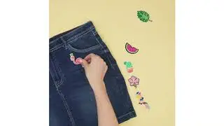 La Halle x Oui Are Makers - DIY jupe avec patchs brod&eacute;s