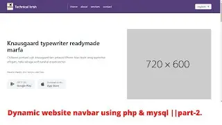 How to create Dynamic Website Navbar using php and mysqli in Nepali || Free Source code.