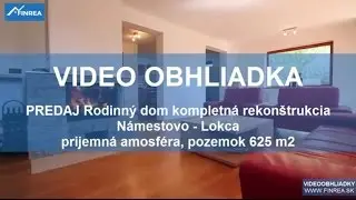 PREDAN&Eacute;  - Predaj rodin&yacute; dom Lokca