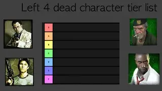 Left 4 dead character tier list