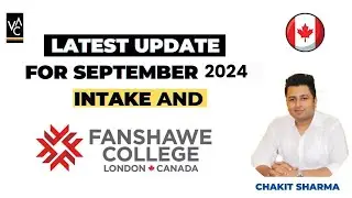 September Intake 2024 Canada - Fanshawe College