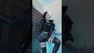 Goth Luna Snow Cosplay🖤 #lunasnow #goth #marvelrivals #cosplayers #cosplay #marvel #gothic